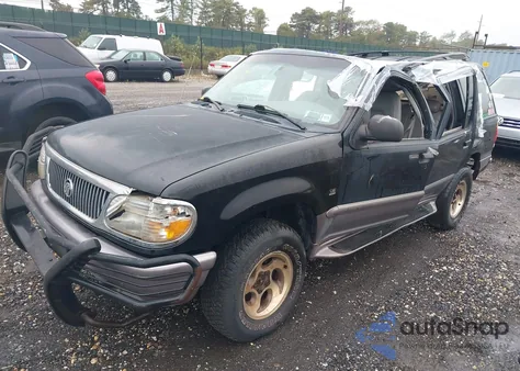 1997 Mercury Mountaineer из США, поврежденный, VIN 4M2DU55P7VUJ04391